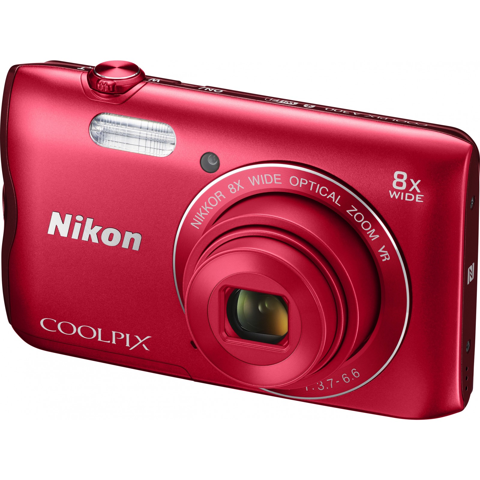 にゃんにゃんにゃん Nikon COOLPIX A300 NIKON Coolpix A300 Red – купити в dzvinok.ua: ціна, відгуки