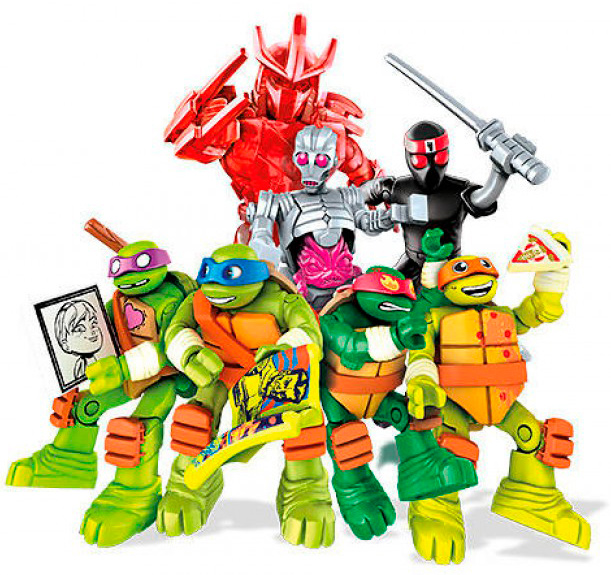 Mega Bloks Черепашки ниндзя, сюрприз (DMX21) – купить в dzvinok.ua