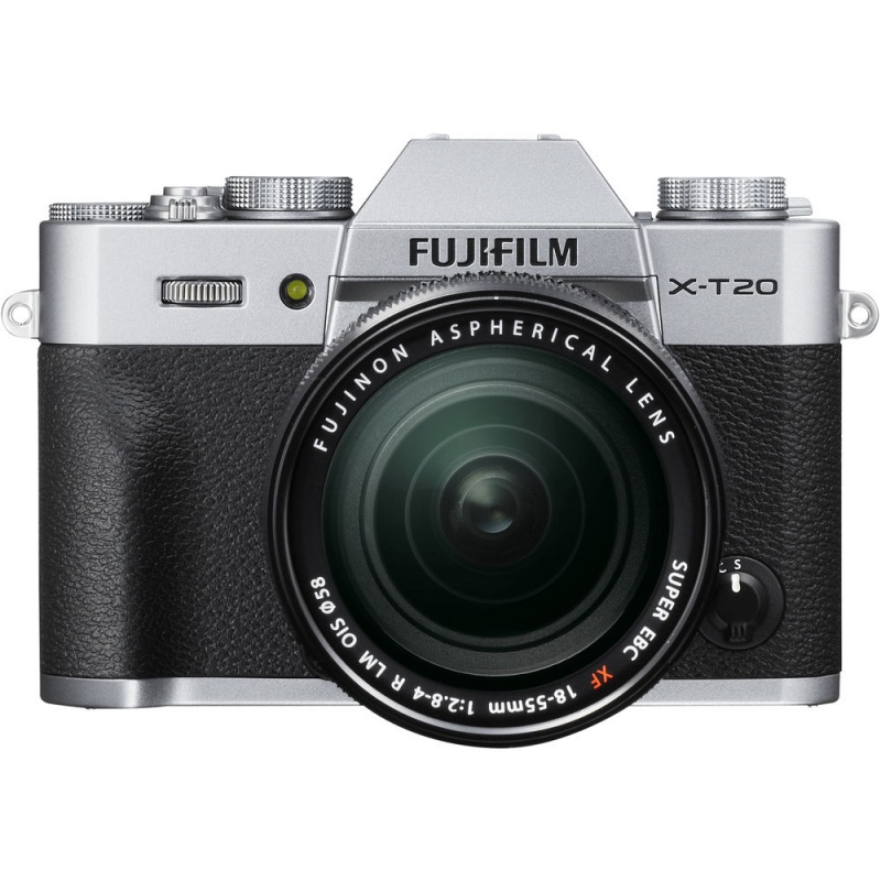 FUJIFILM X-T20 Kit (18-55mm F2.8-4R XF) Silver – купить в dzvinok