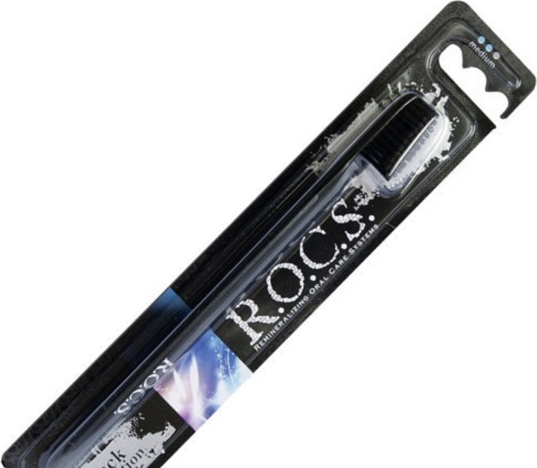Зубная Щетка Rocs Классическая Средняя Купить