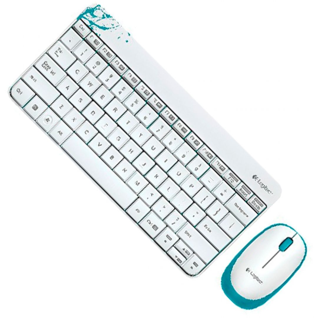 Logitech mk240 white