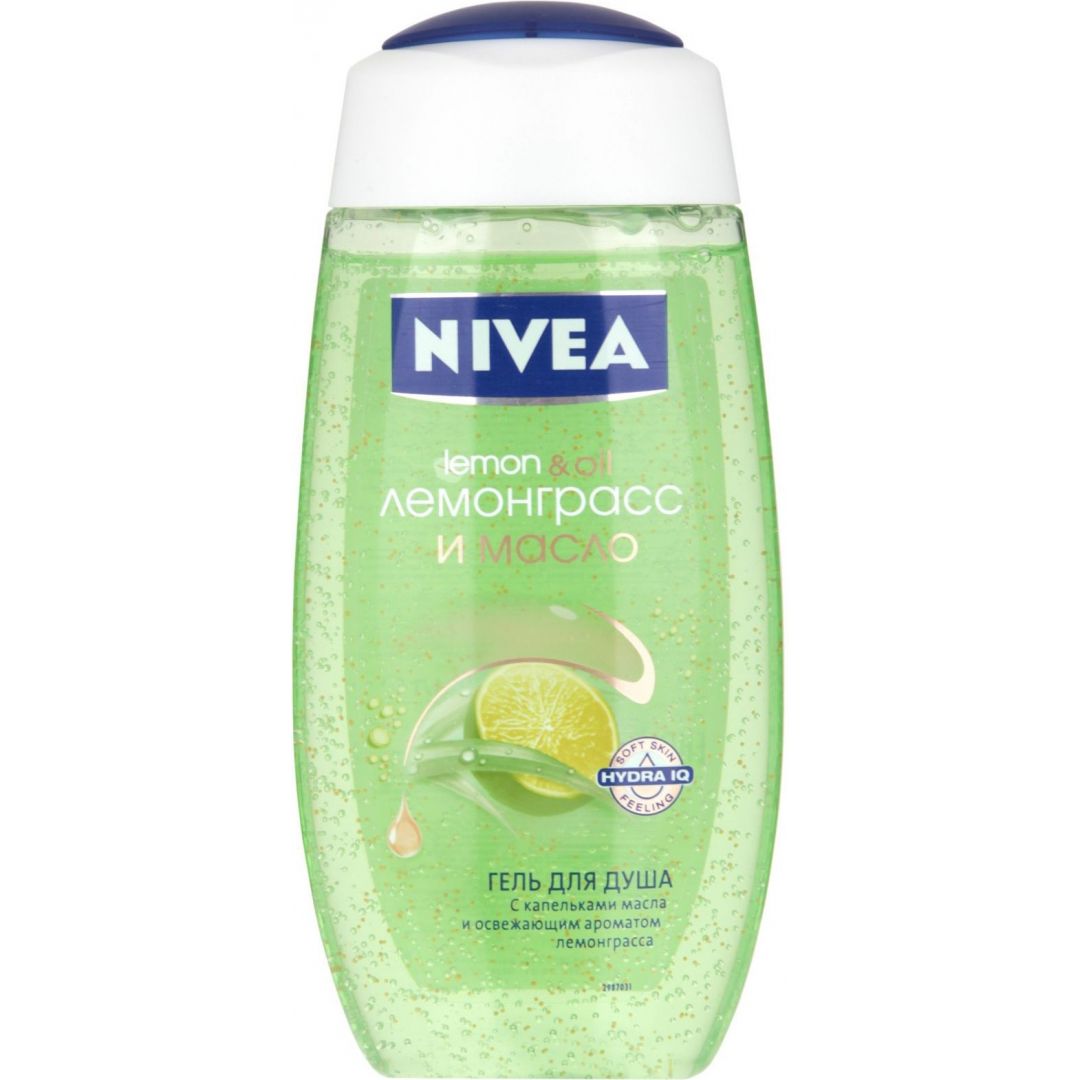 <b>NIVEA</b> Лемонграсс и масло 250мл (4005808127030) .