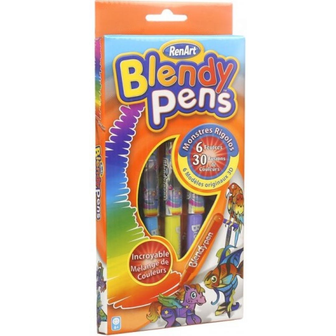 Blendy pens. Набор фантазия №4. Blendy pens. Renart paintastics velvet posters. Blendy pens.