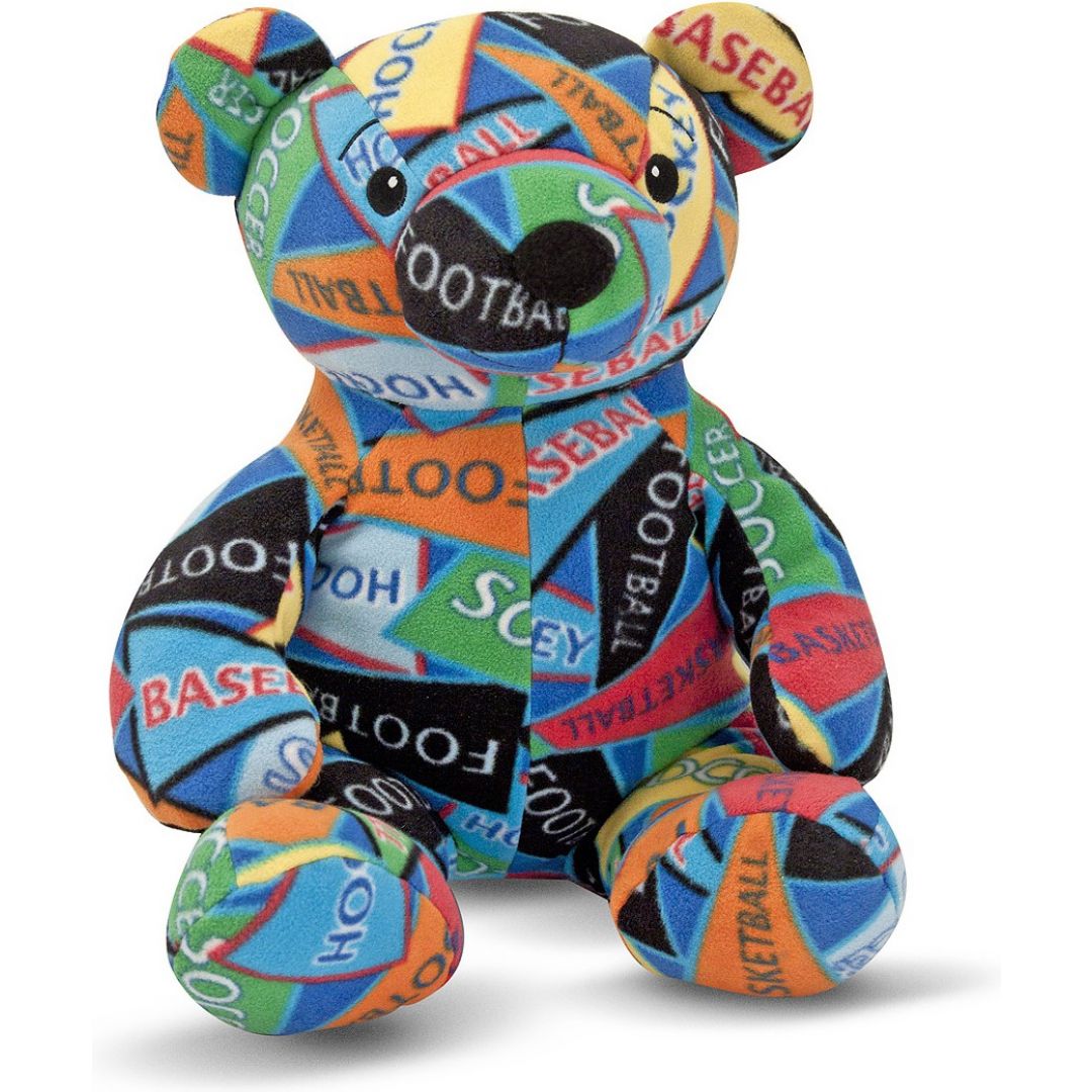 Sport bear. Мягкая игрушка Melissa & Doug медведь. Игрушка медведь спортсмен. Медведь Атлет игрушка. Мягкая игрушка Melissa & Doug акула 33 см.