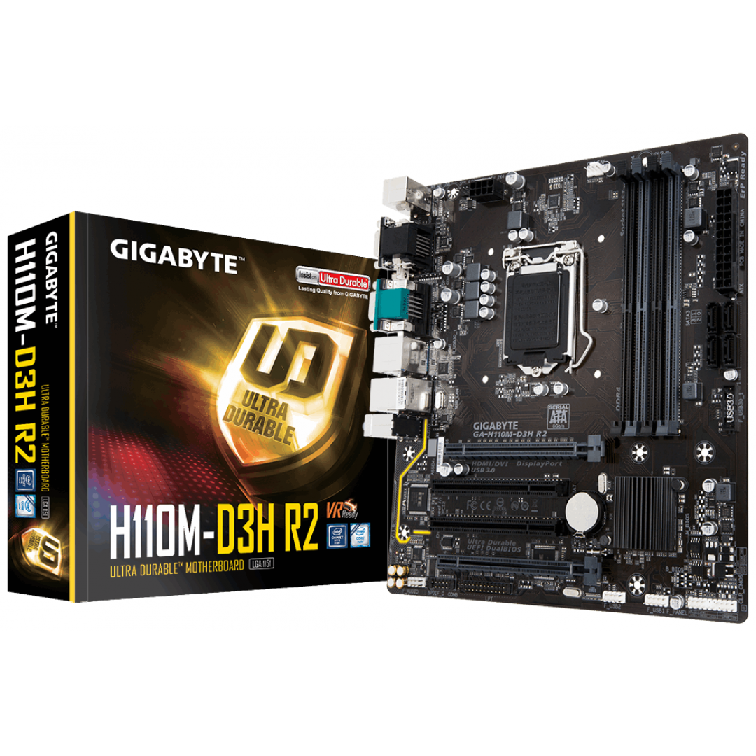 Материнская плата gigabyte h110