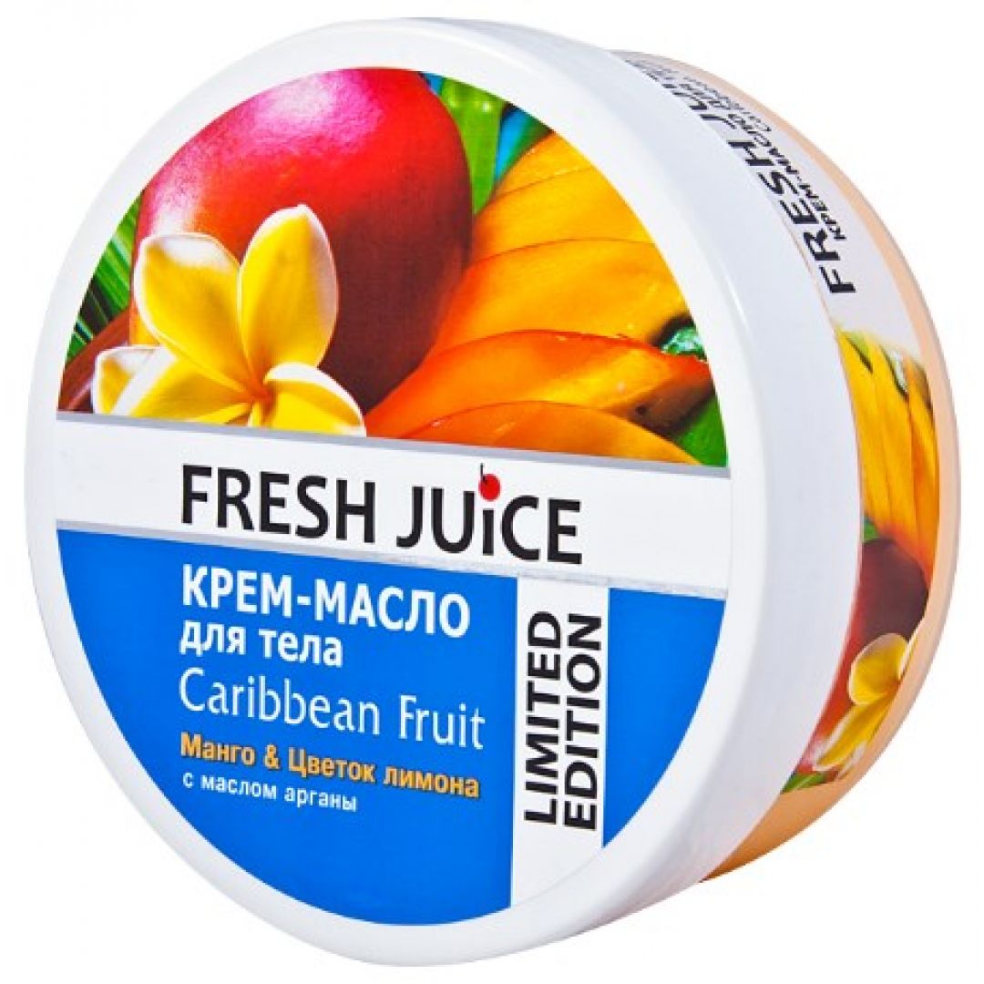 Креми для тіла, Fresh Juice Caribbean Fruit 225<b>мл</b> (4823015936821) .