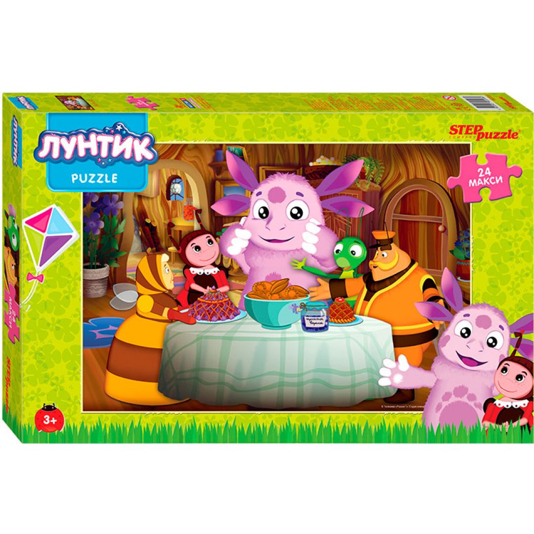 Купить Step Puzzle 24эл. MAXI Disney Лунтик (90018) по цене 0грн | Dzvinok  (Дзвинок)