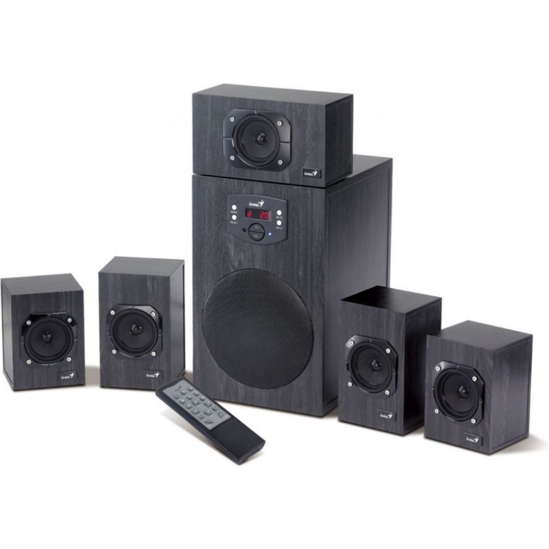 Динамика 5. Genius SW-HF 5.1 4500. Акустика Genius SW-HF5.1 4500.