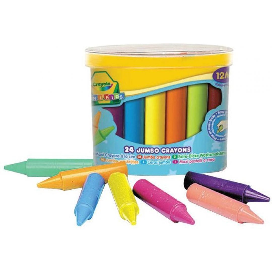 Crayola восковые мелки 24 шт 0024c