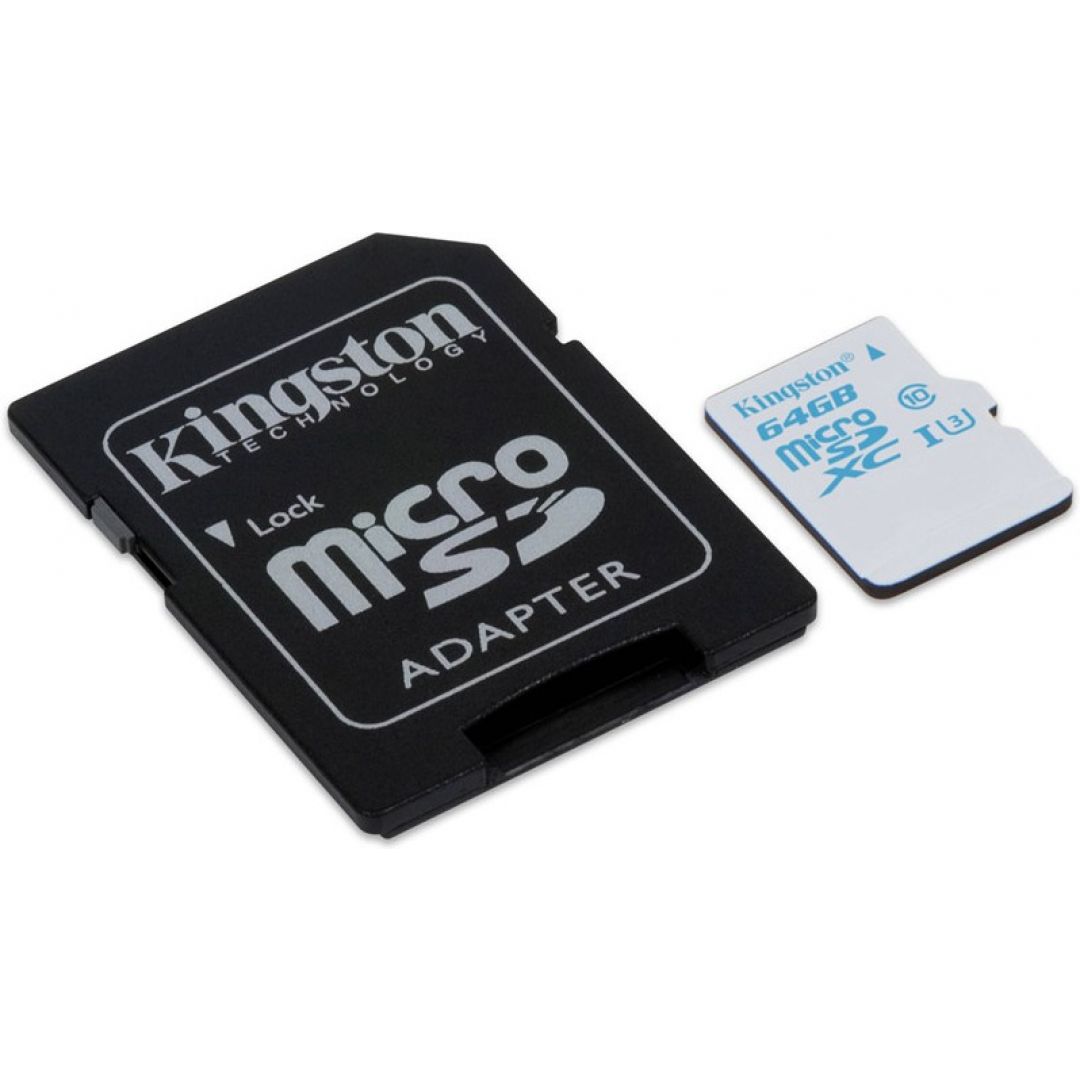 Карта памяти microsdxc uhs i u3 kingston. MICROSD Kingston 64gb. Kingston MICROSDHC 32gb class 10 UHS-I u1. SD 64 GB XC I u3. Kingston MICROSD Adapter.