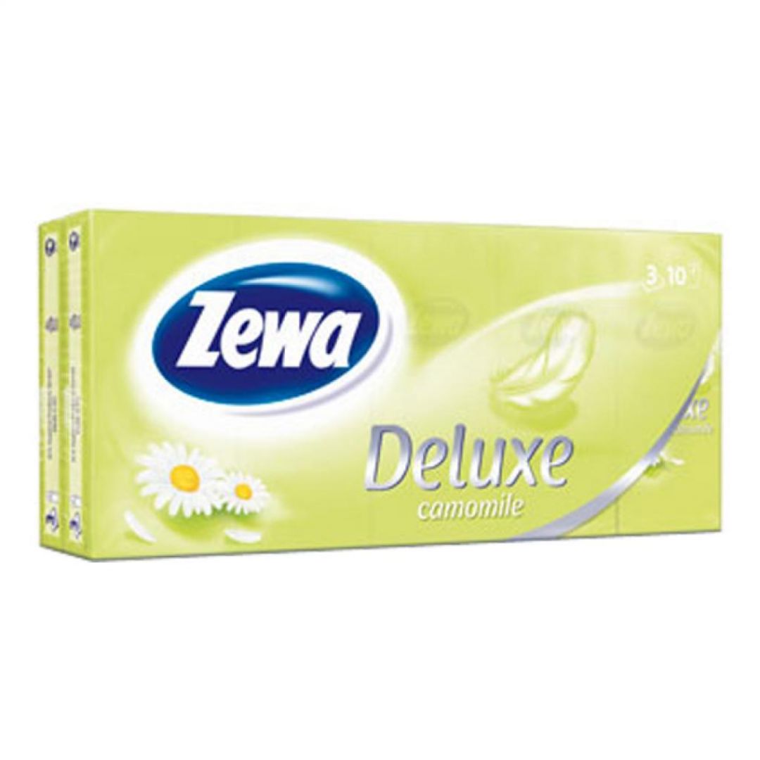 Платок носовой Zewa Deluxe 10шт.х10