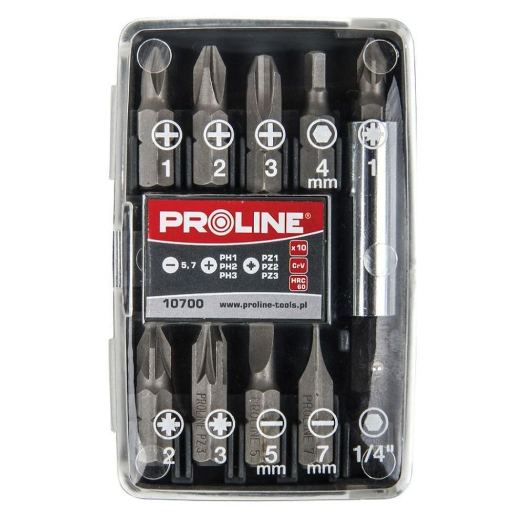 Proline отзывы. Набор бит Proline 10743. Головки Пролайн. Proline.