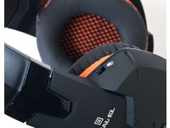 REAL-EL GDX-7700 SURROUND 7.1 Black Orange | Фото 3