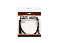 REAL-EL USB2.0 AM-Type C 1m Black (4743304102099) | Фото 2