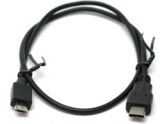 PowerPlant USB 3.0 Type C – micro USB 0.5м (KD00AS1259) | Фото 1