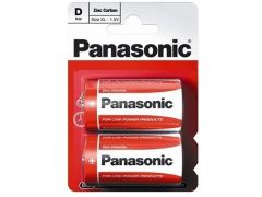 PANASONIC RED ZINK R20 BLI 2 ZINK-CARBON (R20REL/2BPR) | Фото 2