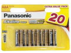 PANASONIC ALKALINE POWER AAA BLI 20 (LR03REB/20BW) | Фото 1
