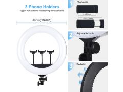 Puluz Ring LED lamp PU521EU 18" (PU521EU) | Фото 3