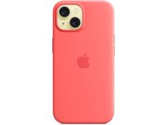 APPLE iPhone 15 Silicone Case with MagSafe Guava (MT0V3ZM/A) | Фото 3