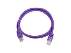 Cablexpert литой, 50u "штекер с защелкой, 0.5 м, фиолетовый (PP12-0.5M/V) | Фото 2