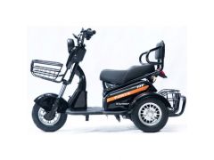 Трицикл акамуляторный FORTE S1-P600, Чорний (+Акумулятор 12V20A/25А 5шт) | Фото 1