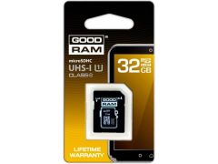 GOODRAM microSDHC 32GB (Class 10) UHS I + Adapter | Фото 1