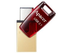 APACER 64GB AH180 (AP64GAH180R-1) Red | Фото 2