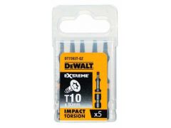 DeWALT IMPACT TORSION, Т10 мм,L раб.=50 мм, 5 штук (DT7393T) | Фото 2