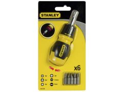 Отвертка STANLEY Multibit Stubby (0-66-358) | Фото 2