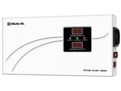 REAL-EL STAB SLIM-1000, White | Фото 1
