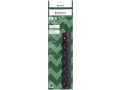 Мережевий фільтр Мережевий фiльтр DEFENDER DFS 155 5m 6 out. (99496) | Фото 2