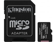 KINGSTON microSDXC 128Gb Canvas Select+ A1 (R100/W85) +ad | Фото 1