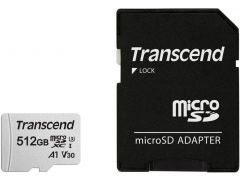TRANSCEND microSDXC 300S 512GB UHS-I U3 + ad | Фото 1