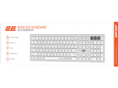 2E KS270 105key, WL/BT, EN/UK, сріблясто-білий | Фото 2