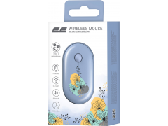 2E MF300 FLORA:MALLOW Silent WL BT, синій | Фото 2