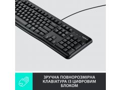 LOGITECH Keyboard K120 USB UKR (920-002643) | Фото 2