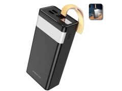 BOROFONE BJ18A 30000mAh Coolmy digital display 2USB/Type-C/Micro (Чорний) | Фото 1