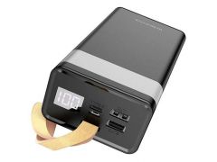 BOROFONE BJ18A 30000mAh Coolmy digital display 2USB/Type-C/Micro (Чорний) | Фото 2