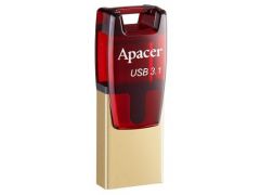 APACER 64GB AH180 (AP64GAH180R-1) Red | Фото 3