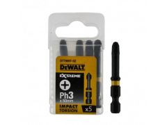 DeWalt IMPACT TORSION EXTREME, Ph3 мм, L раб.=50 мм, 5 штук (DT7999T) | Фото 1
