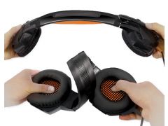 REAL-EL GDX-7700 SURROUND 7.1 Black Orange | Фото 2