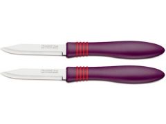 TRAMONTINA COR & COR 2 шт 76 мм красная ручка (23461/273) | Фото 1
