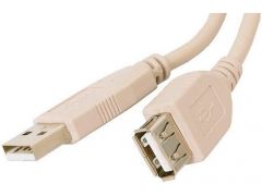 ATCOM USB 2.0 AM/AF ferrite 3.0m White (3790) | Фото 1