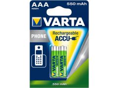 VARTA Phone ACCU AAA 550mAh BLI 2 NI-MH (58397101402) | Фото 2