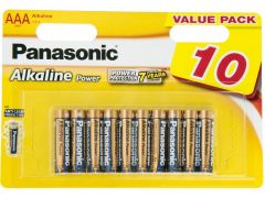 PANASONIC ALKALINE POWER AAA BLI 10 (LR03REB/10BW) | Фото 2
