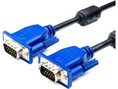 ATCOM VGA 2 ferite DE-15Hd 1080P 1.8m Black (15261) | Фото 1