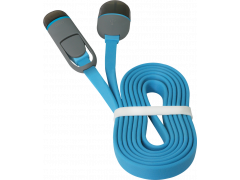 DEFENDER USB10-03BP USB(AM)-MicroUSB+Lightning Blue 1m (87487) | Фото 3