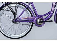 Электровелосипед Dorozhnik 26" ST eAQUAMARINE BH рама-17"350Вт фіолетовий YS 770 2025(ELB-D-26-225)з електроприв | Фото 3