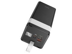 Аккумулятор Hoco J86A Powermaster 50000mAh Micro/Type-C 18W/2USB 22.5W/Type-C PD 20W LED (Чорний) | Фото 2