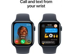 Apple Watch SE 2024 GPS 44mm Midnight Aluminium Case with Midnight Sport Band-S/M(MXEK3QH/A | Фото 3